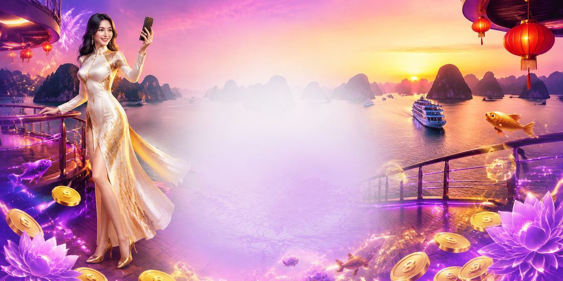 Trải nghiệm casino di động rực rỡ tại vịnh Hạ Long về đêm