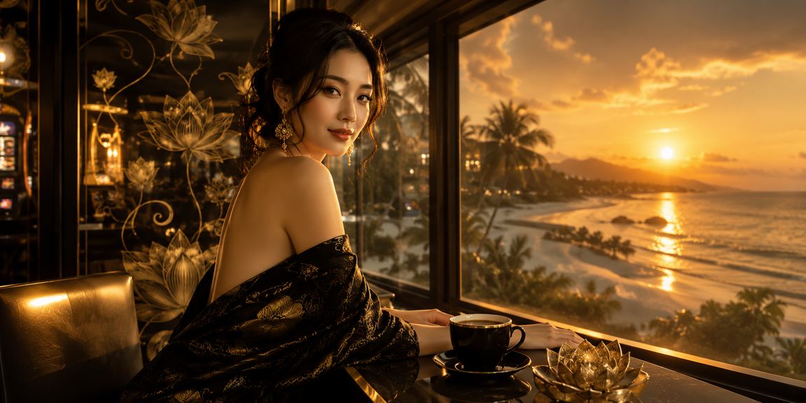 Người chơi slot game thư giãn tại khu nghỉ dưỡng Phú Quốc